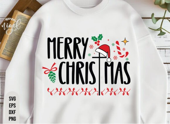 Christian Christmas Png, Merry Christmas T-Shirt Designs