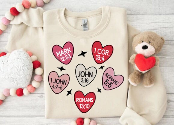 Christian Valentine SVG PNG, Valentine S