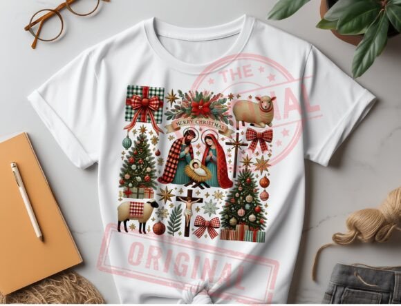 Coquette Jesus Christmas Png, Coquette