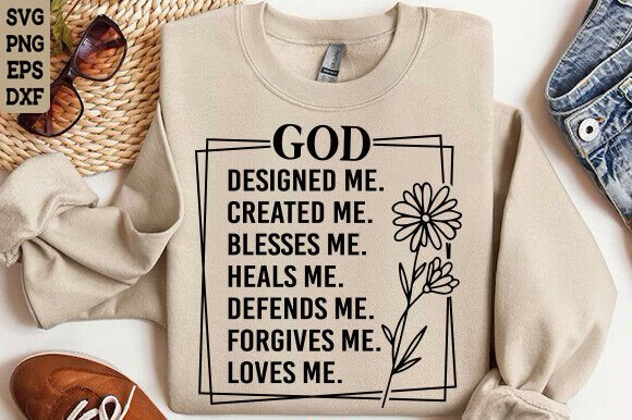 God SVG, Christian SVG, Faith SVG PNG for T-Shirt Designs
