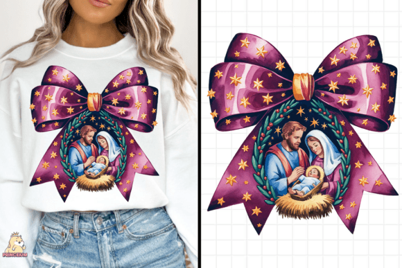 Jesus Bow T-Shirt Designs