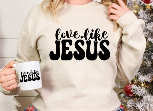 Love Like Jesus T-Shirt Design