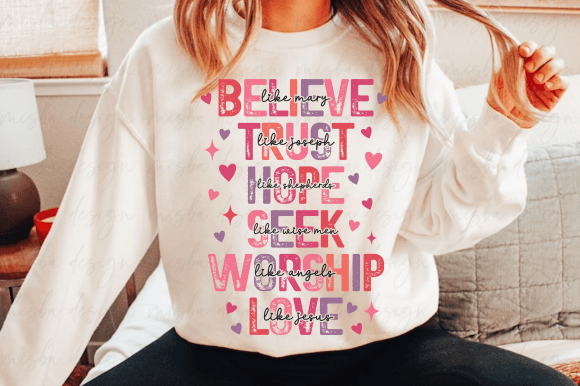 Retro Christian Valentine SVG PNG